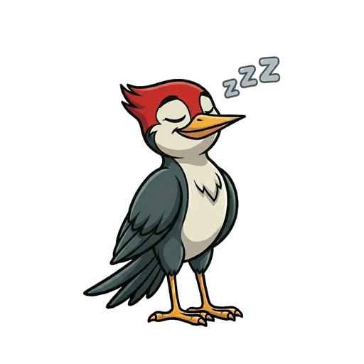 Pecki dozing peacefully